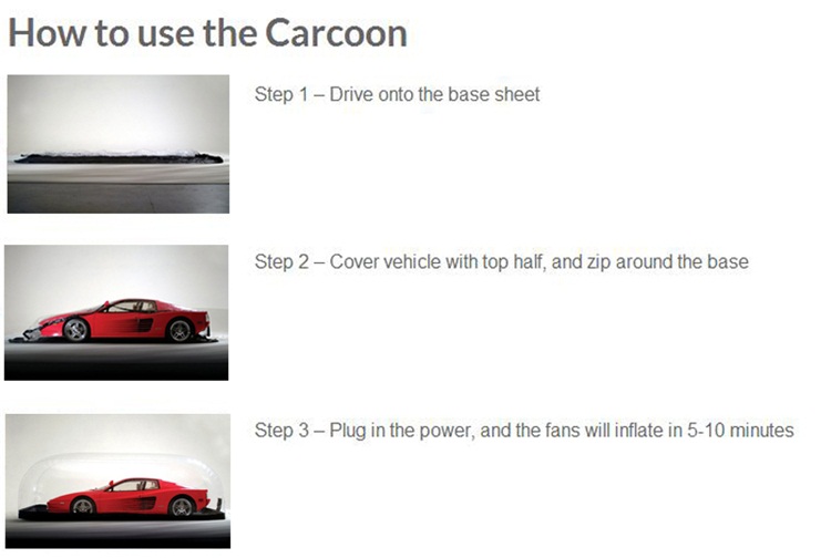 How to use the car capsule?