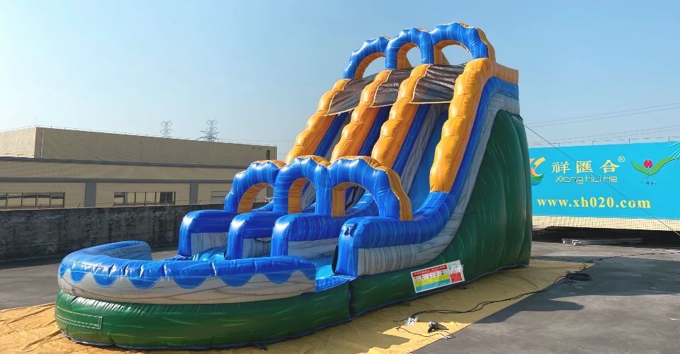 new inflatable water slide